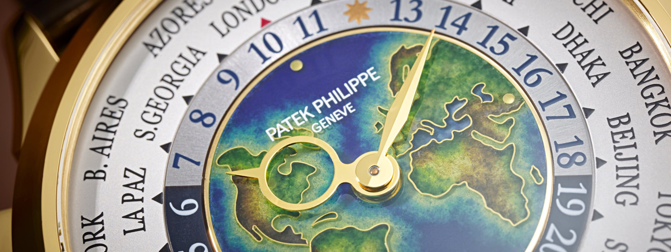 The Rare Handcraft of Patek Philippe World Time Watches