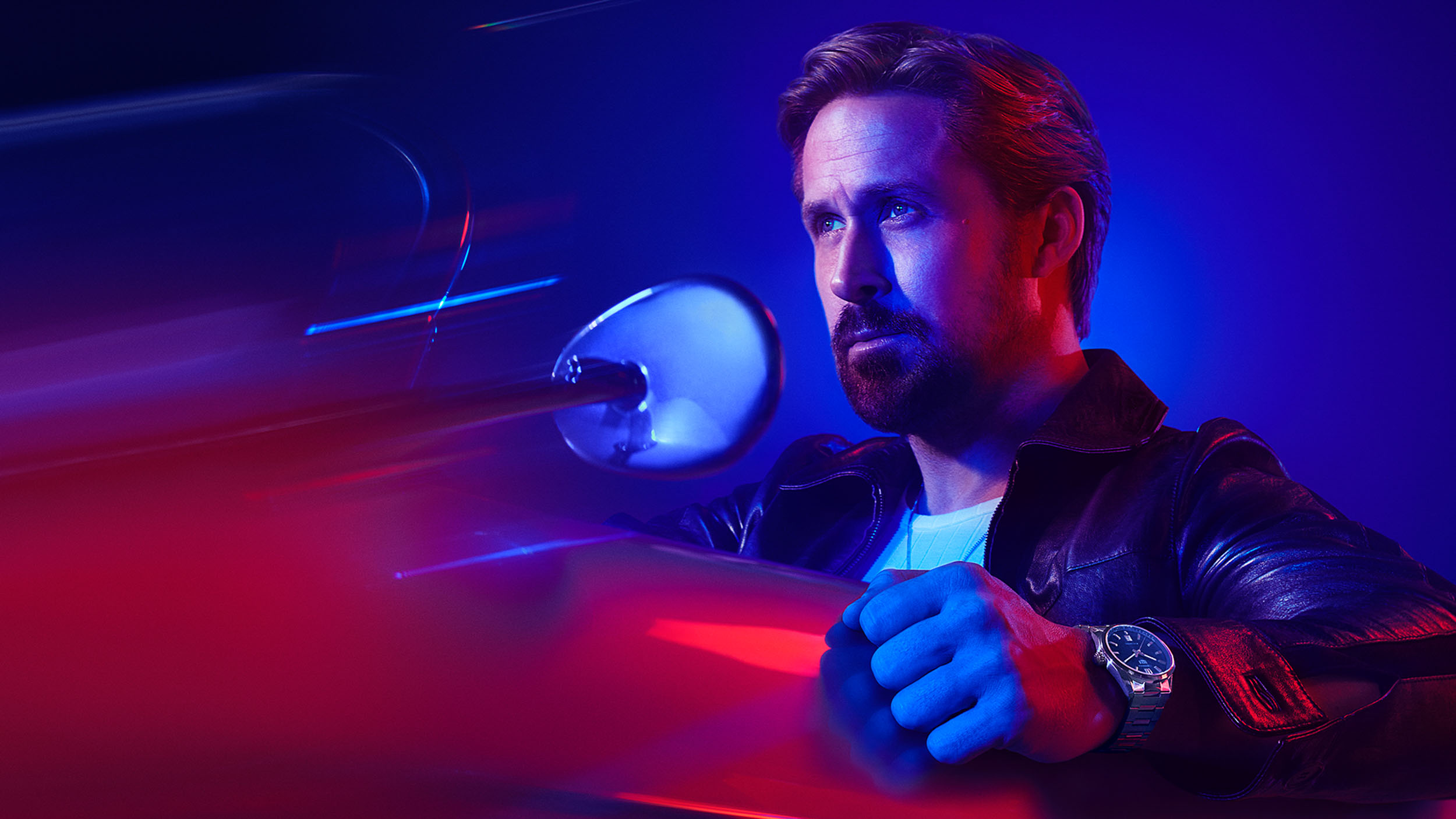 Ryan Gosling featured in the new TAG Heuer campaign by Pari Dukovic