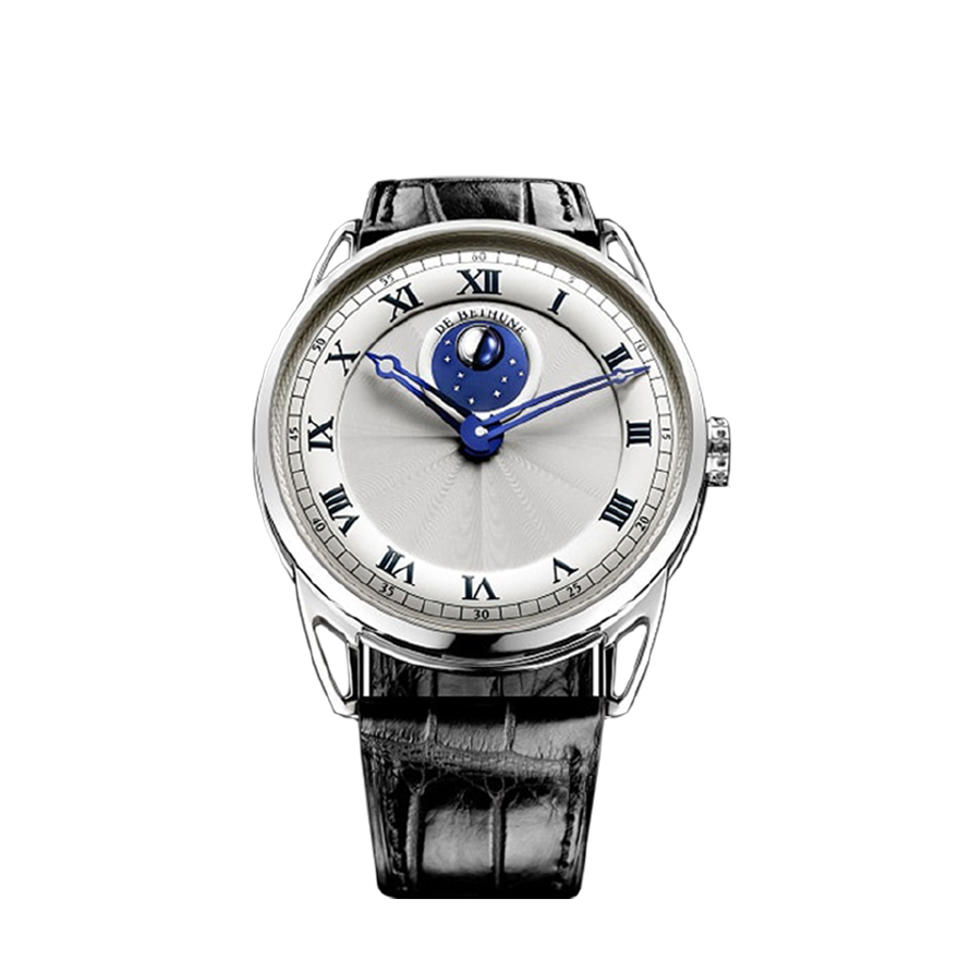 DB25 Moonphase White Gold gallery 0