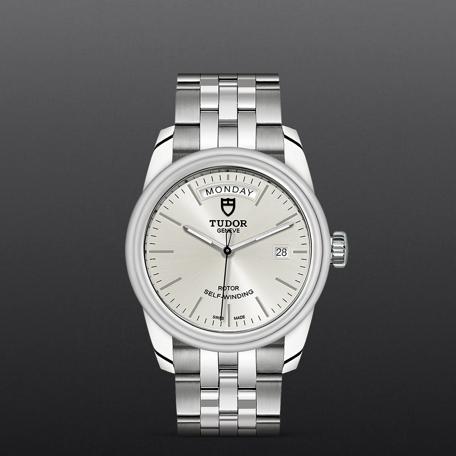 Tudor Glamour Date+Day M56000-0005