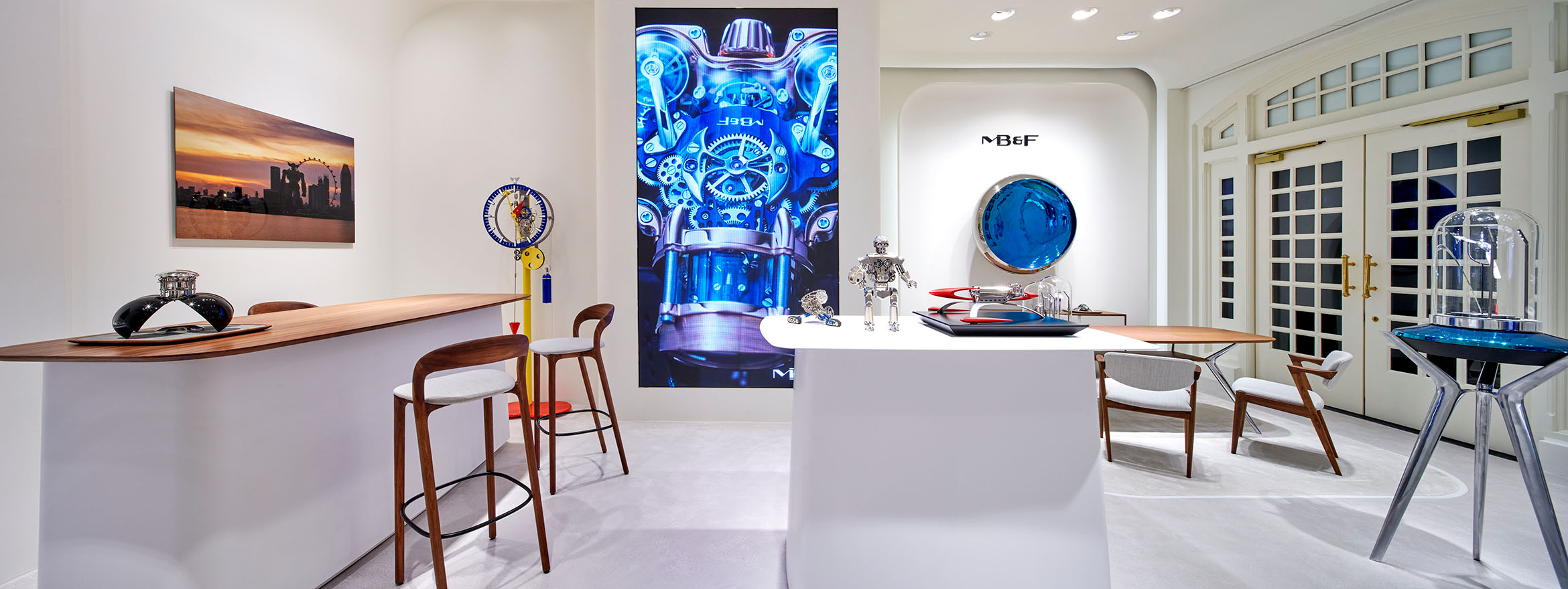 The World’s First MB&F Lab Opens at the Iconic Raffles Hotel in Singapore