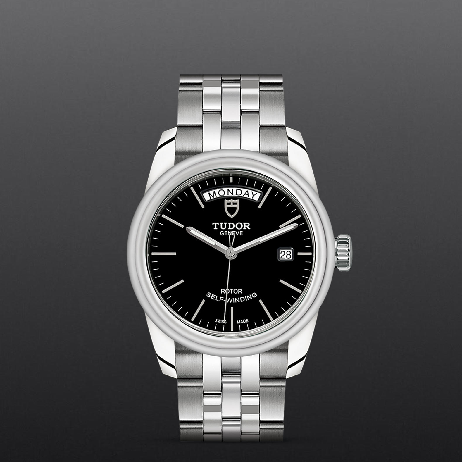 Tudor Glamour Date+Day M56000-0007
