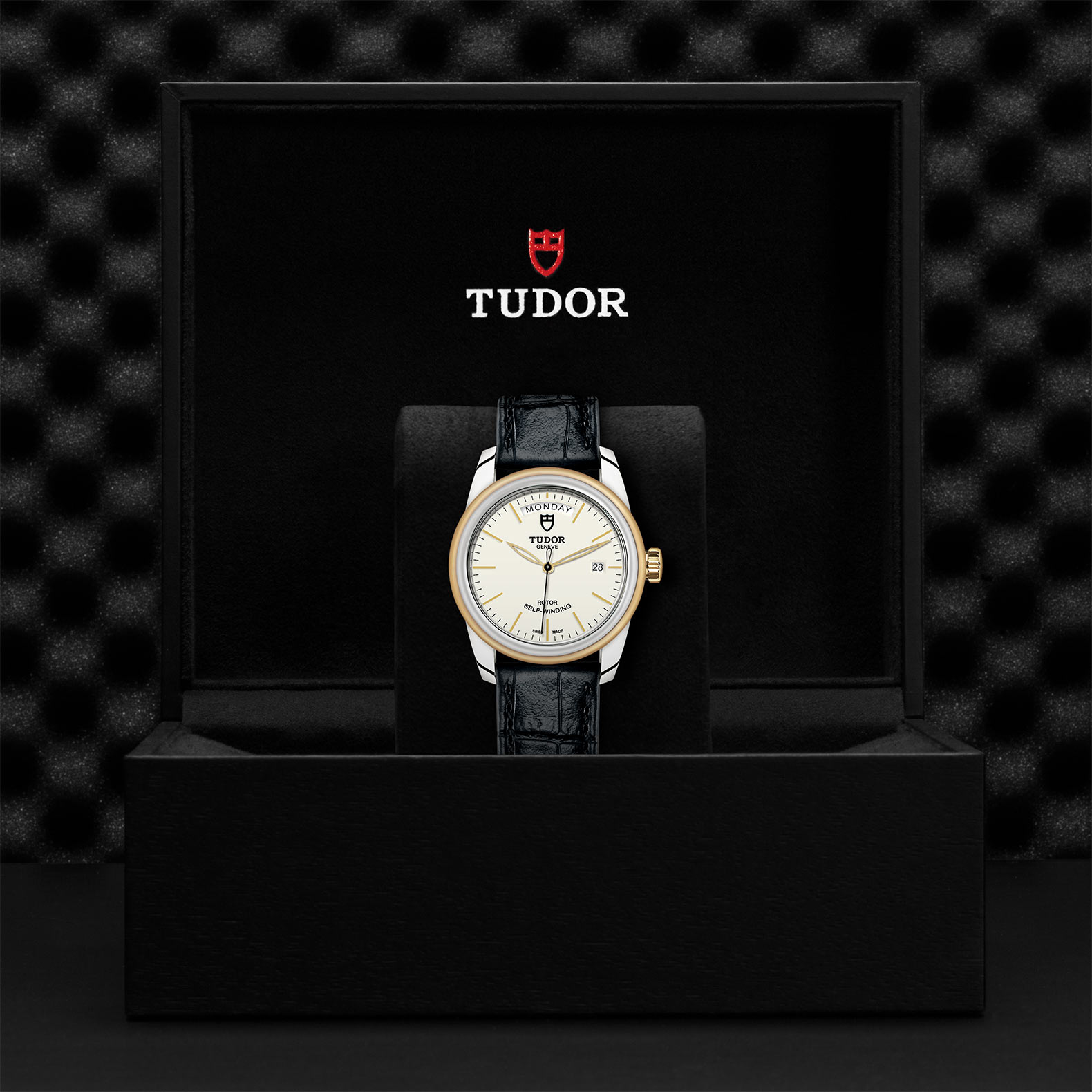 Tudor Glamour Date+Day M56003-0107