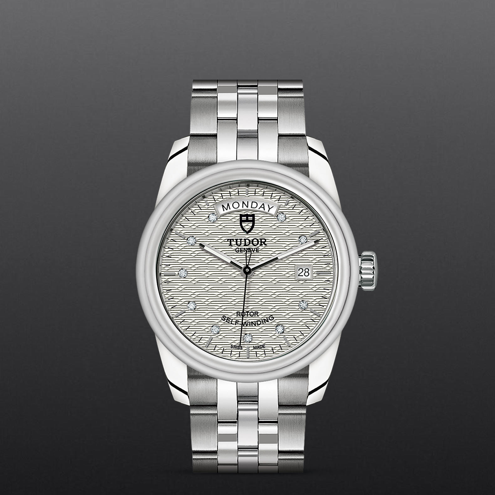 Tudor Glamour Date+Day M56000-0004