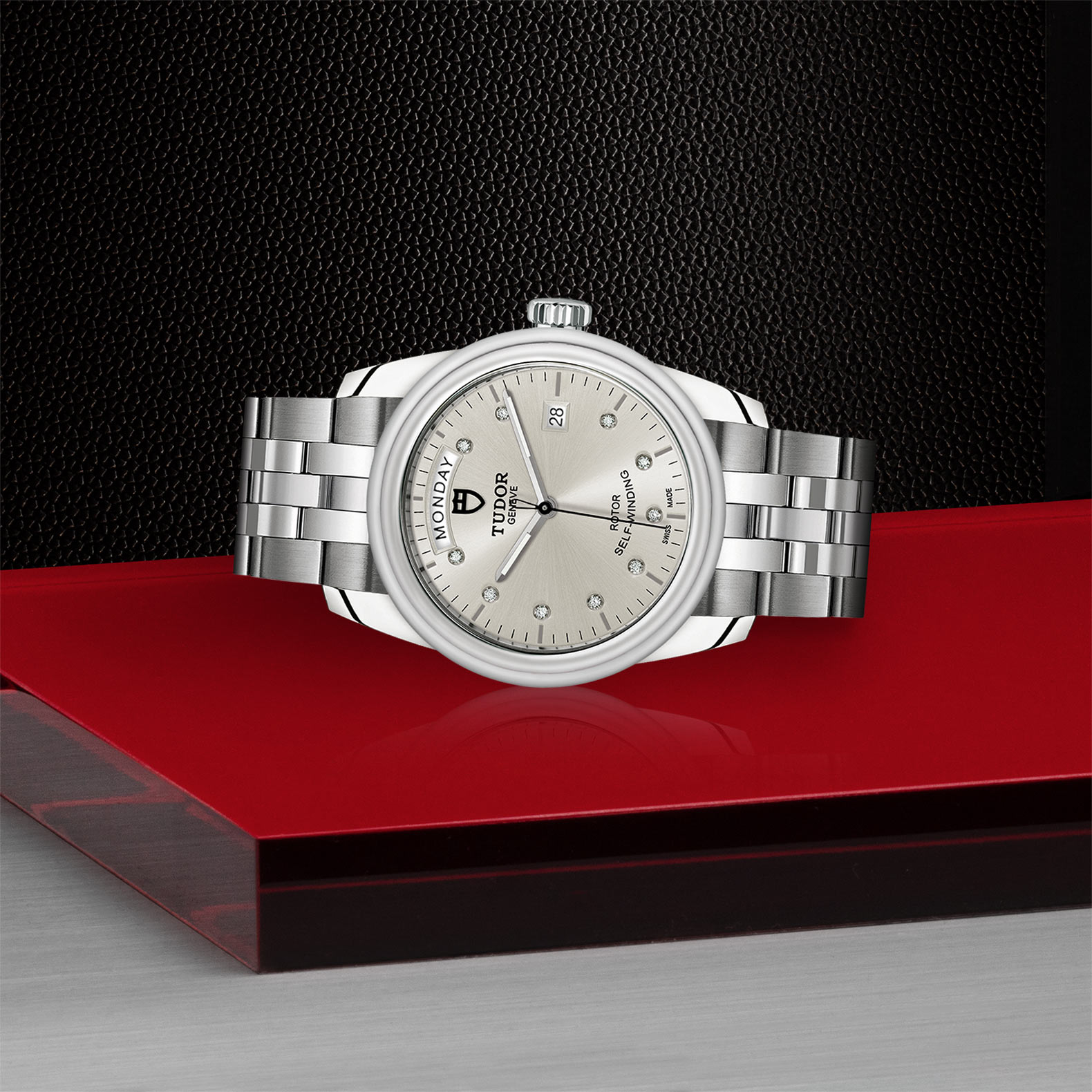 Tudor Glamour Date+Day M56000-0006