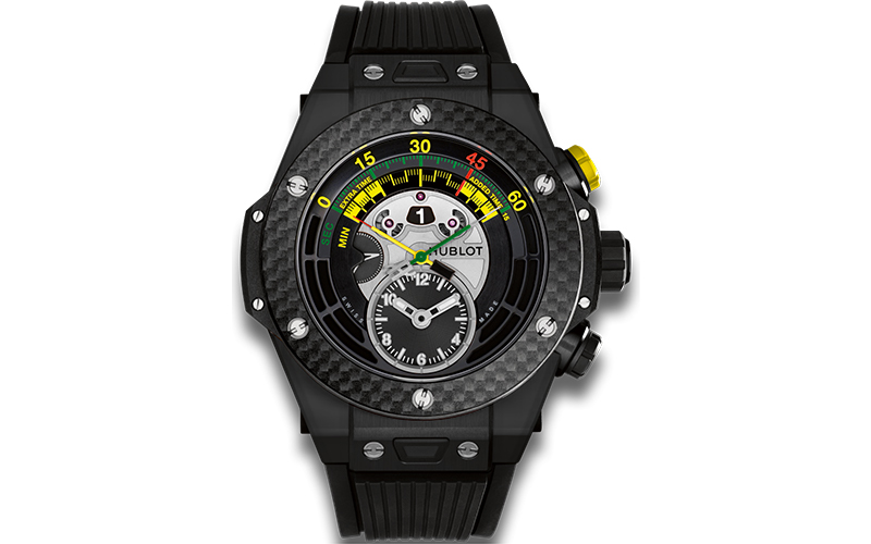Hublot Big Bang Unico 412.CQ.1127.RX Automatic Rubber bracelet Men's watch/Unisex Sapphire Glass Grey dial Black bracelet Chronograph Date Limited Edition