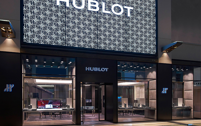 Hublot first stand alone boutique in Singapore new look