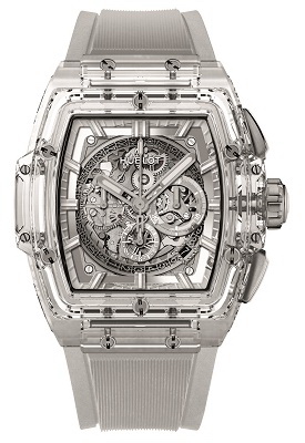 Hublot Spirit of Big Bang 601.JX.0120.RT Automatic Rubber bracelet Men's watch/Unisex Grey
