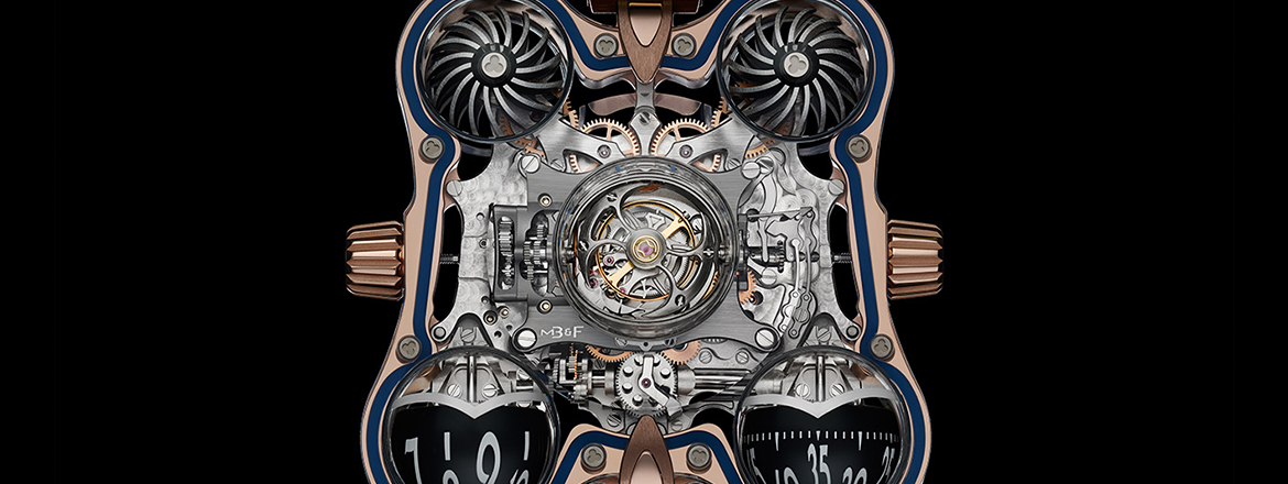 MB&F: Horological Machine No. 6 RT – Space Pirate Finds Gold!
