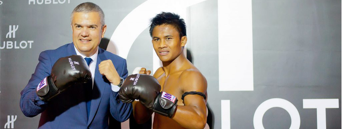 Muay Thai Hero Steps Foot In Ring For Hublot Fans In Bangkok
