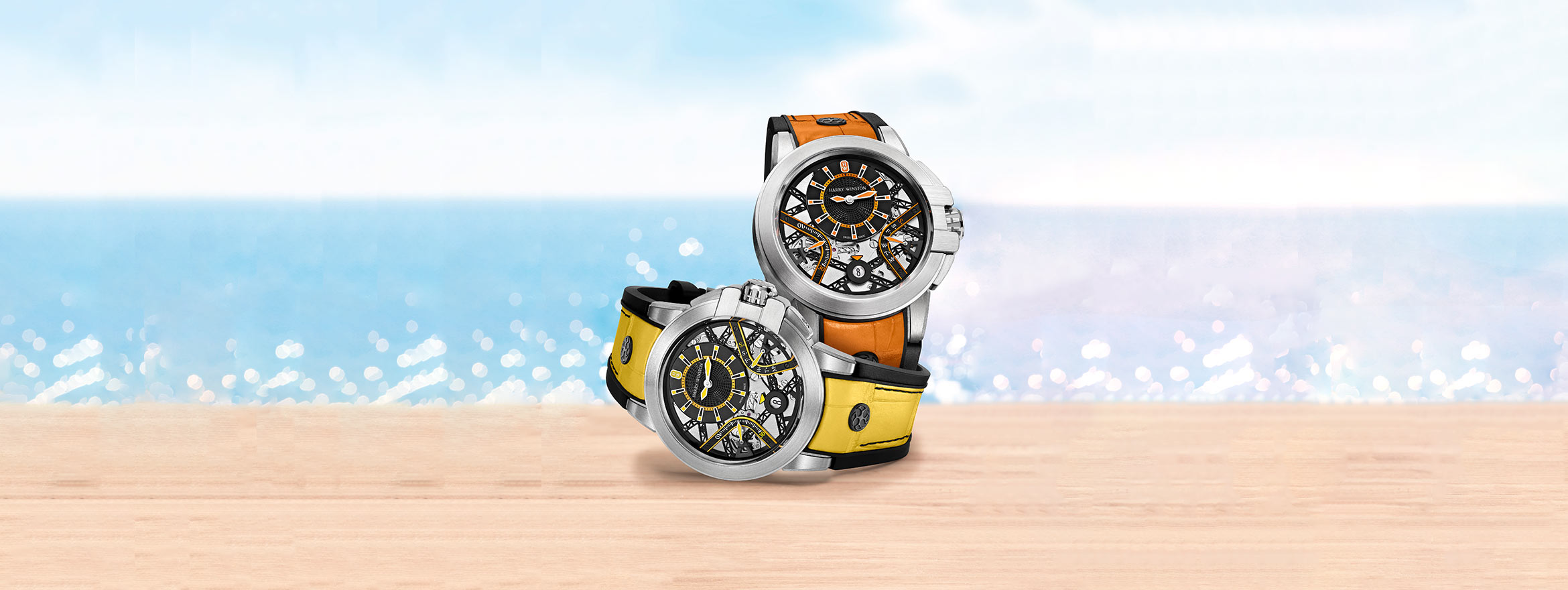 Three New Models Join Harry Winston Ocean Collection