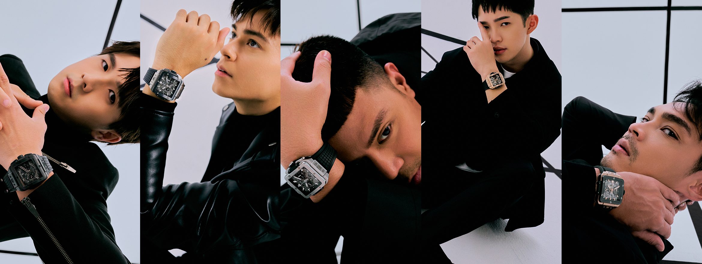 Five Malaysian Personalities Star in Hublot’s New Square Bang Unico Campaign