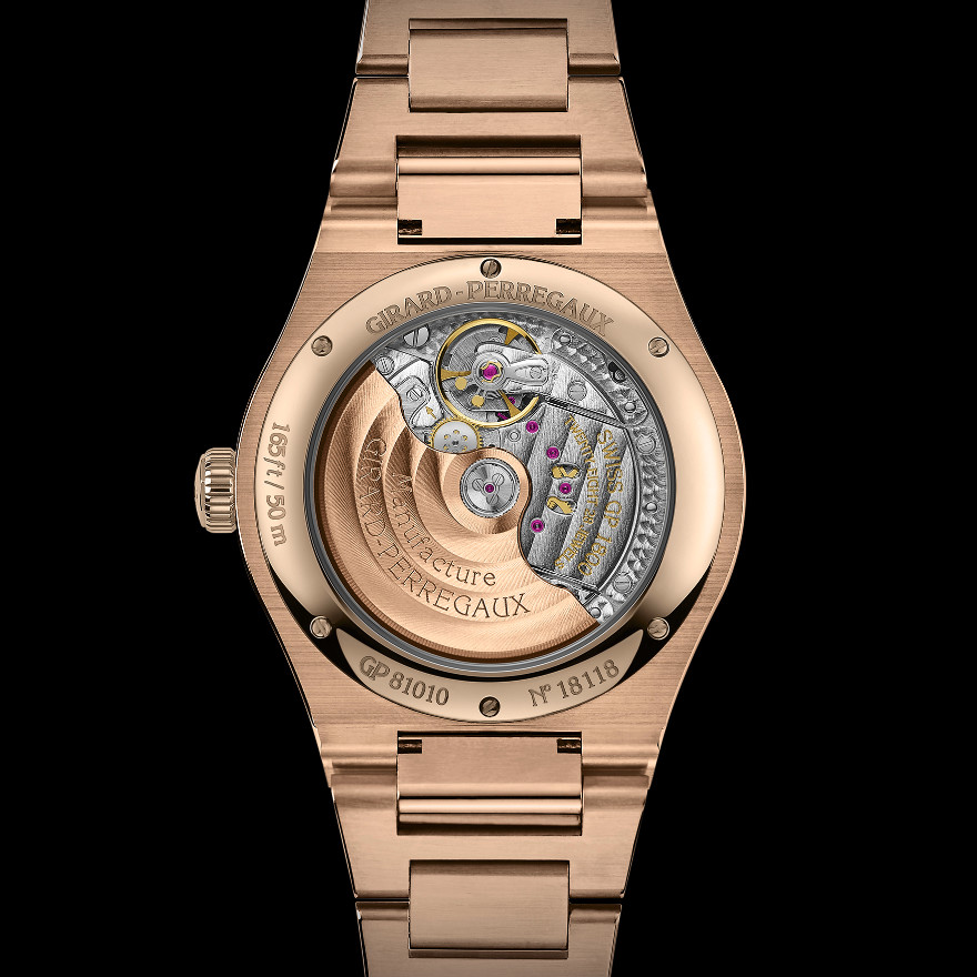 Laureato 42mm Pink Gold & Onyx gallery 3
