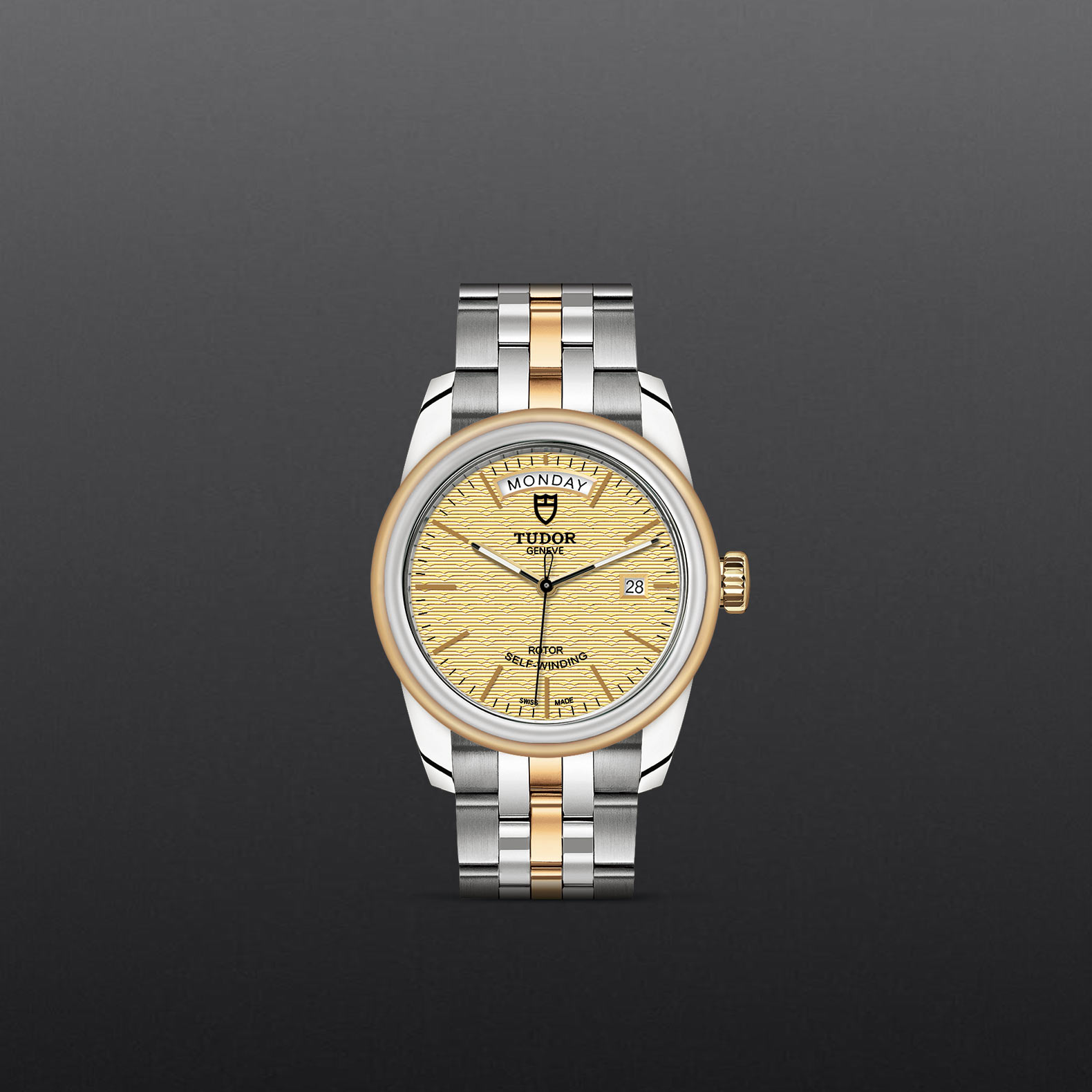 Tudor Glamour Date+Day M56003-0003