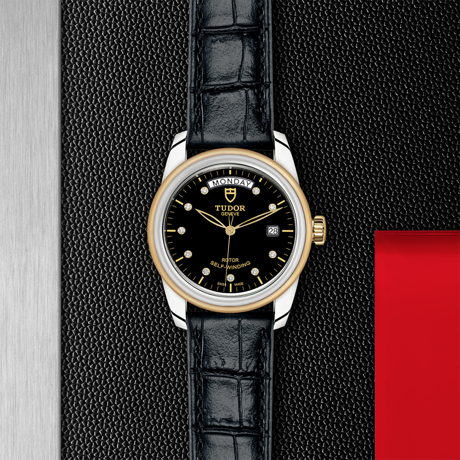 Tudor Glamour Date+Day M56003-0045