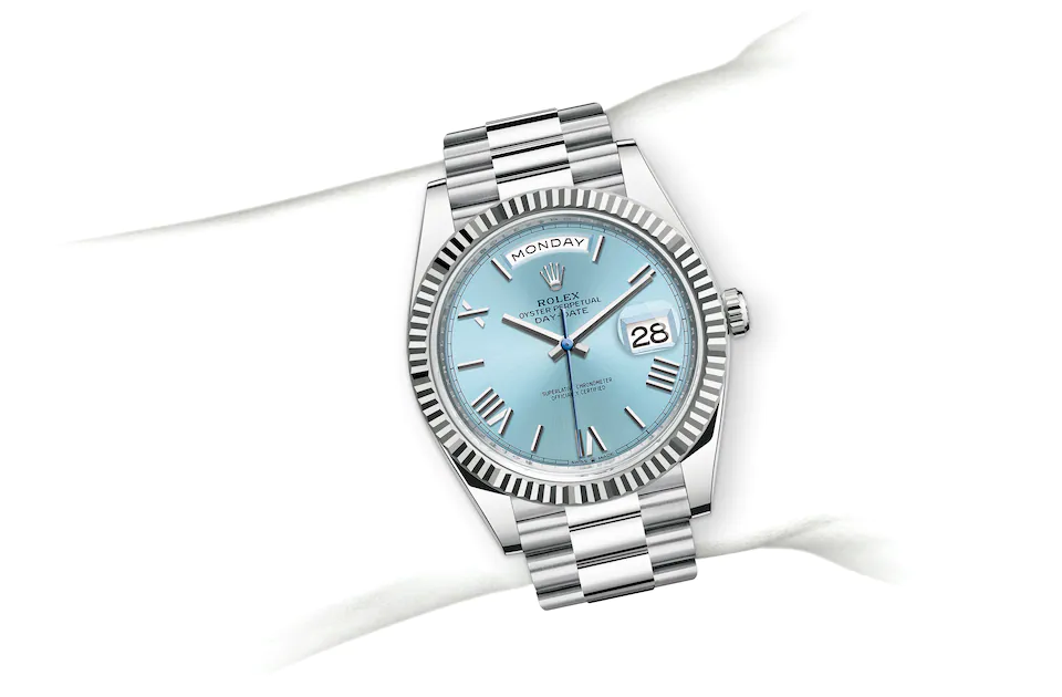 Rolex Day-Date In Platinum, M228236-0012 | The Hour Glass Official