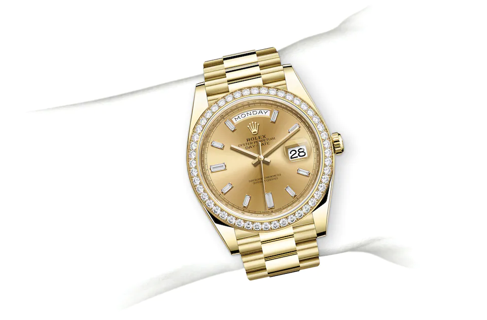 Rolex Day-Date In Gold, M228348Rbr-0002 | The Hour Glass Official