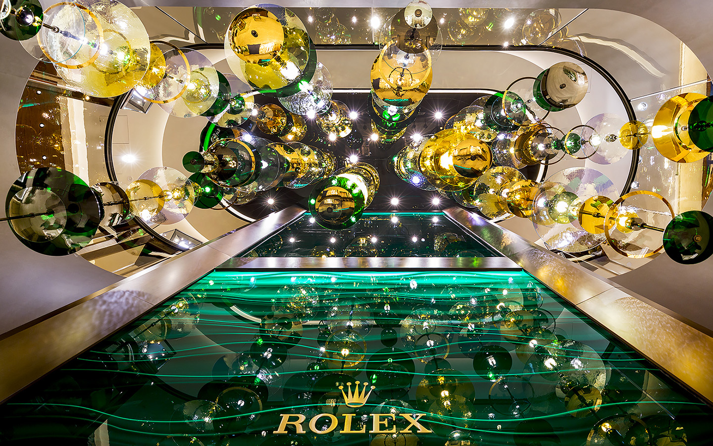 Rolex boutique interior