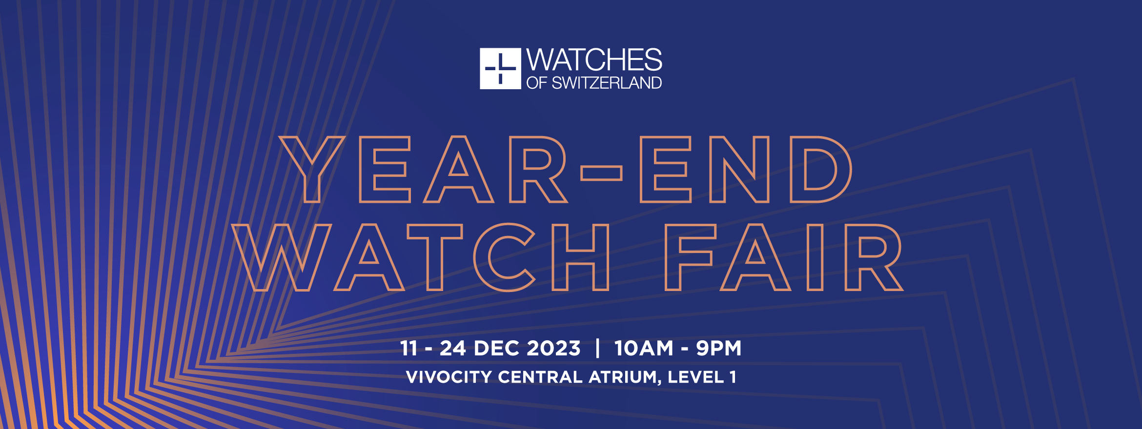 Don’t Miss: Watches of Switzerland Year-End Watch Fair 2023