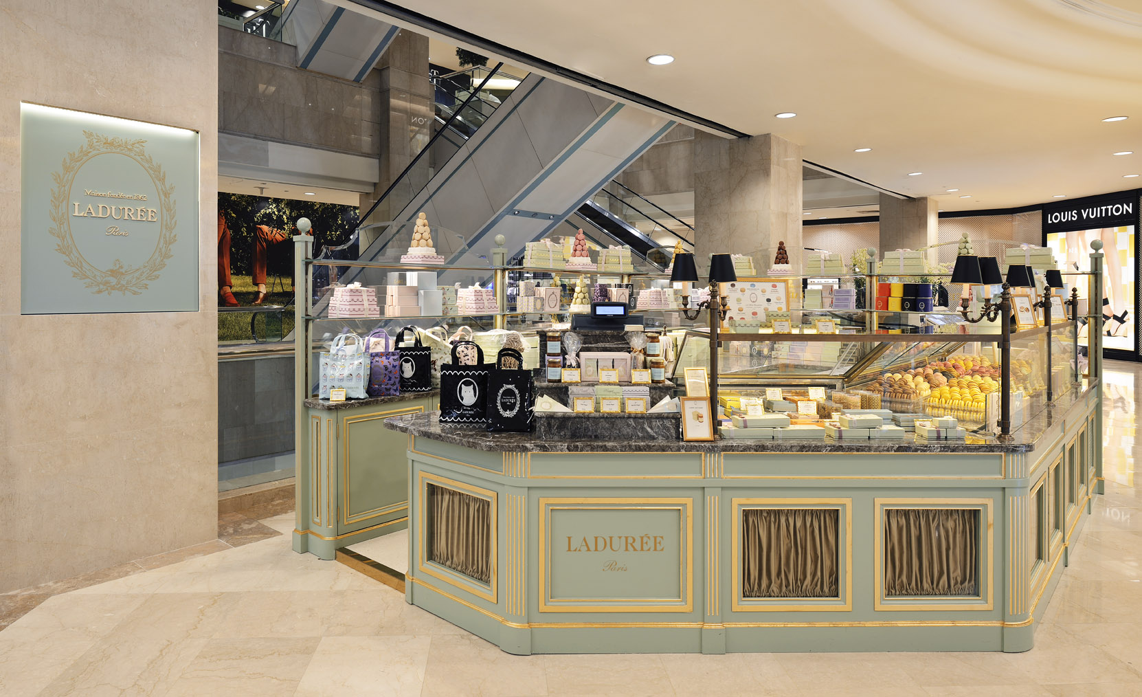Ladurée Singapore Opens Its Doors At Takashimaya Shopping Centre