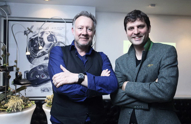 URWERK Co-Founders: Mr Felix Baumgartner, Master Watchmaker (right) and Mr Martin Frei, Chief Designer (left)
