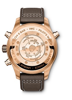 The same seven stars are also engraved as a decoration on the back of the IWC Pilot’s Watch Double Chronograph Edition “Le Petit Prince”.