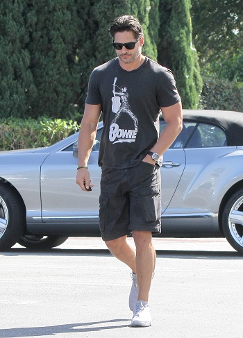 Joe Manganiello looking casual with his RM011. (Image Credit: Getty Images).