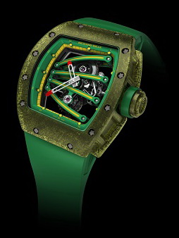 The Richard Mille RM 59-01 Tourbillon is a featherweight companion for Jamaican Olympic gold medallist – Yohan Blake.