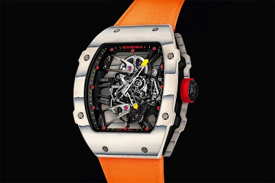 The Richard Mille RM27-02 is made from an ultra-light case using a unique composite case material.