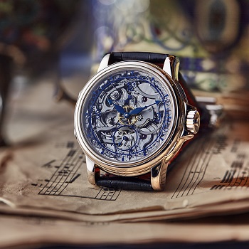 Philippe Dufour is the first watchmaker to incorporate the grande sonnerie striking movement in a wristwatch.